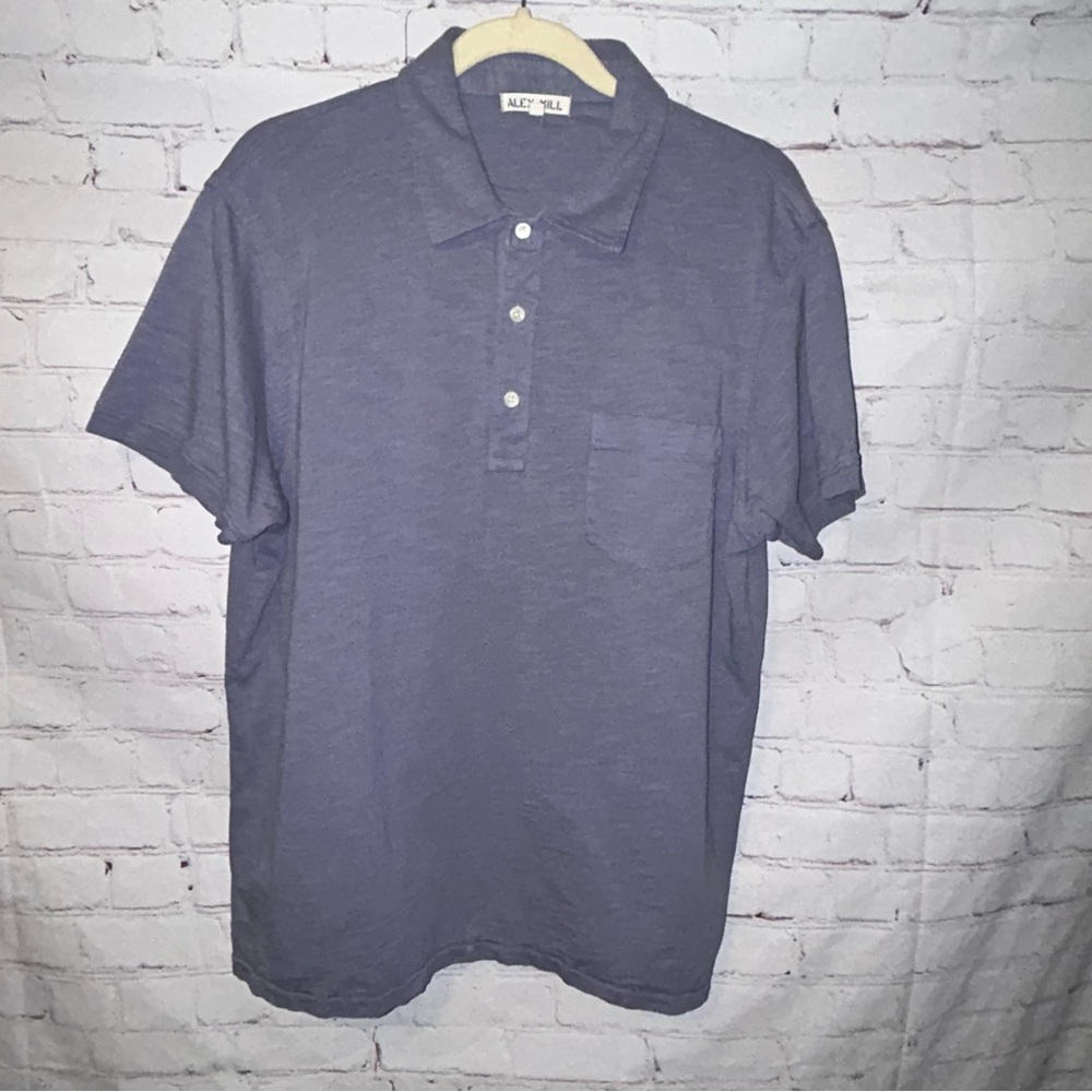 Alex Mill Vintage Wash Polo‎ men’s size XL
